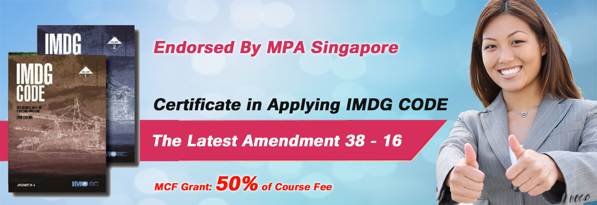 Certificate in Applying IMDG Code