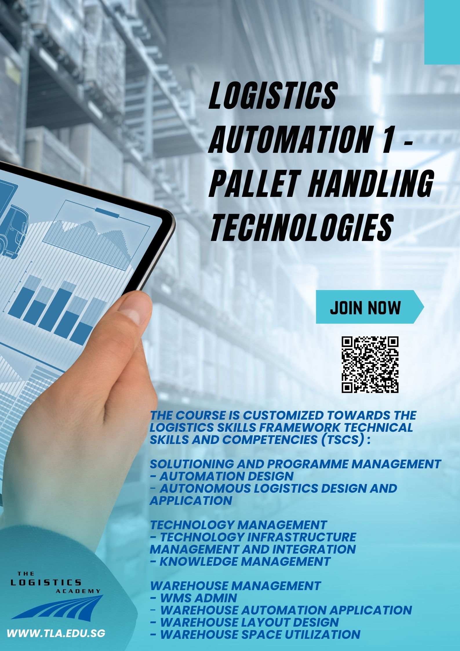 Logistics Automation 1 – Pallet Handling Technologies… SFC eligible